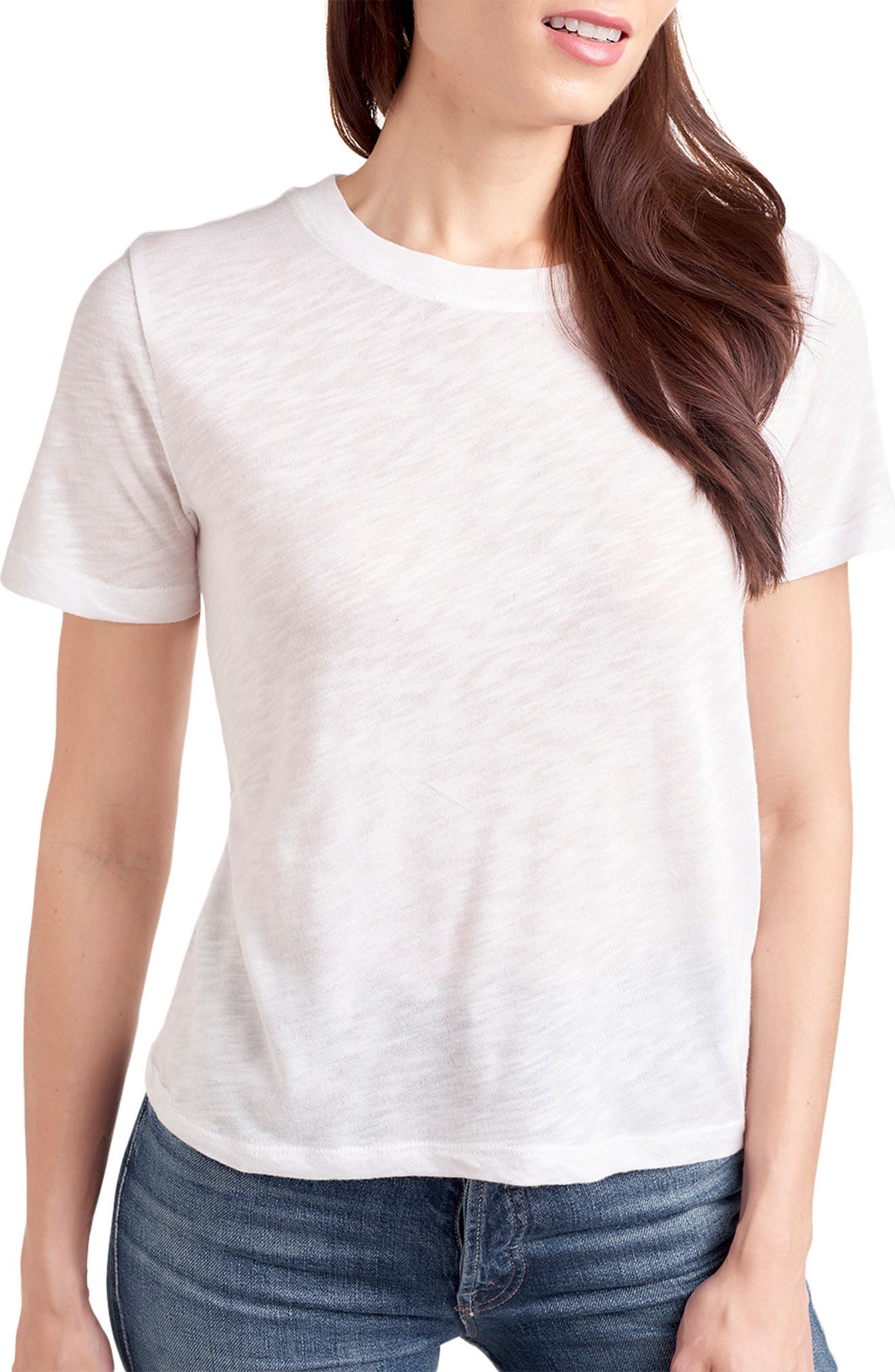 Zoe Slub Crewneck Tee - image 3