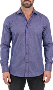 Maceoo Einstein Contemporary Fit Button-Up Shirt