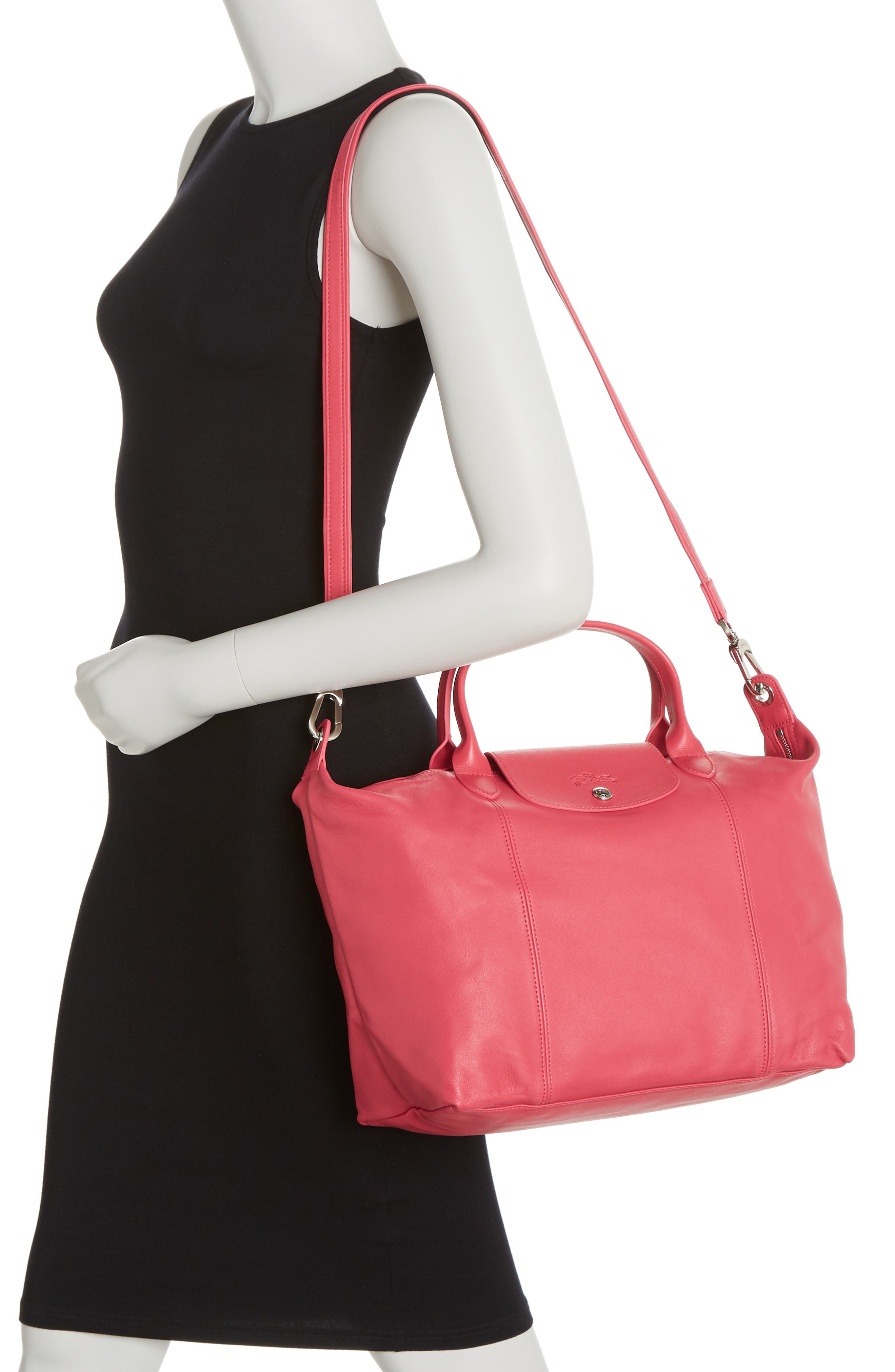 Longchamp Le Pliage Handbag, Alternate, color, Pink