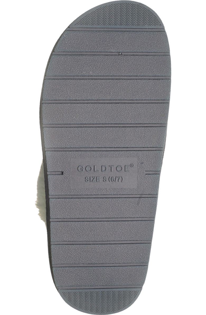 Kensie Plaid Knit Slipper, Alternate, color,