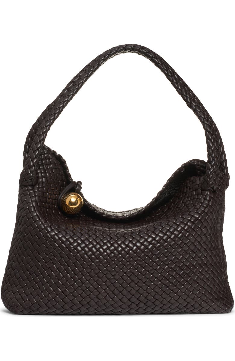 Bottega Veneta Tosca Intreccio Leather Hobo, Main, color,
