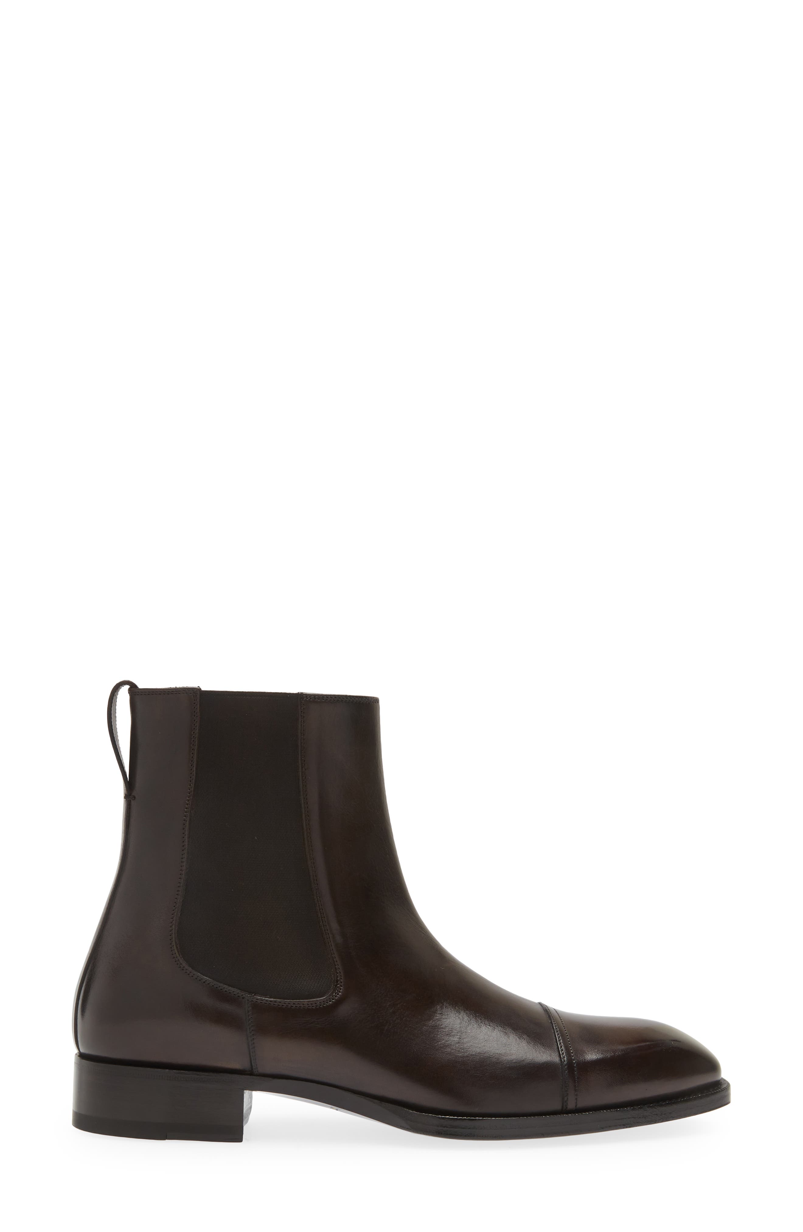 TOM FORD Elkan Cap Toe Chelsea Boot, Alternate, color, 