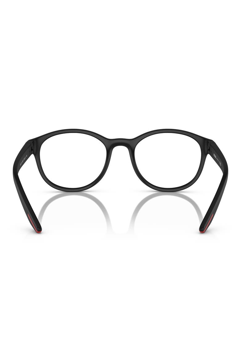 53mm Phantos Optical Glasses, Alternate, color, RUBBER BLACK