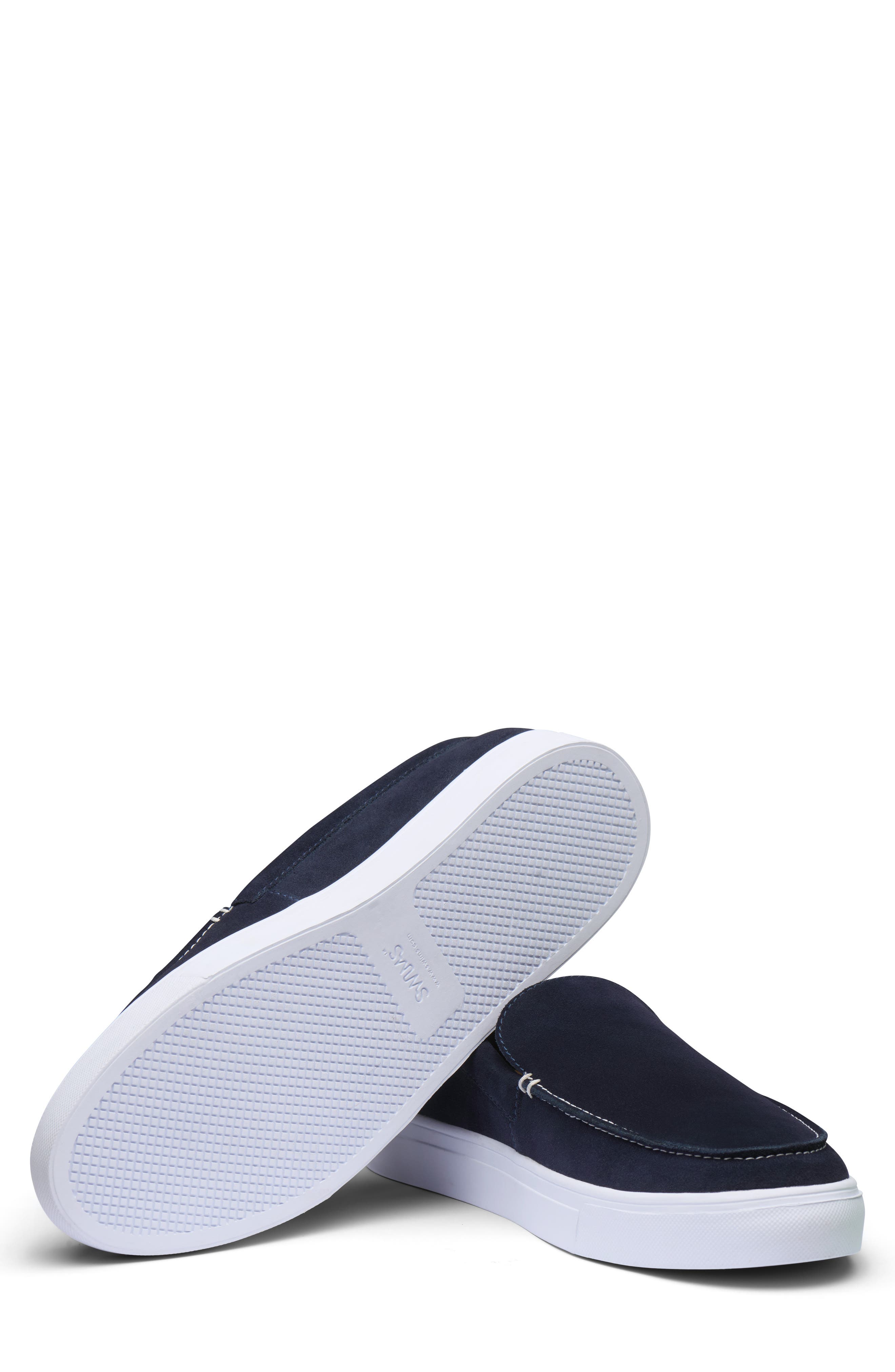 Madison Water Repellent Loafer, Alternate, color, NAVY