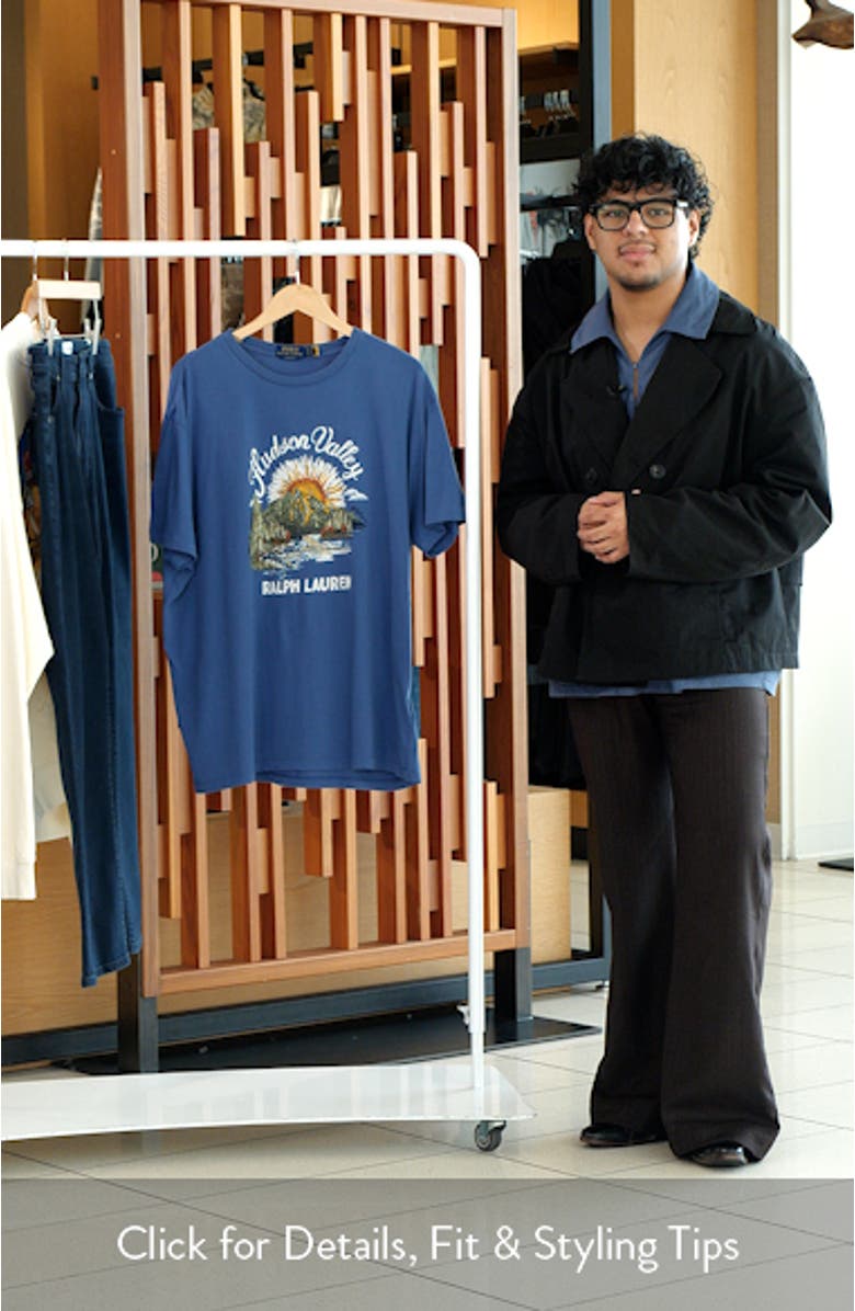 Classic Fit Cotton Graphic T-Shirt, sales video thumbnail