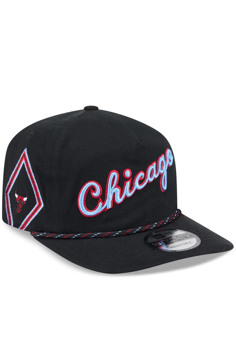 New Era Men's New Era Black Chicago Bulls 2025/26 City Edition 19TWENTY Adjustable Hat, Main, color, Black