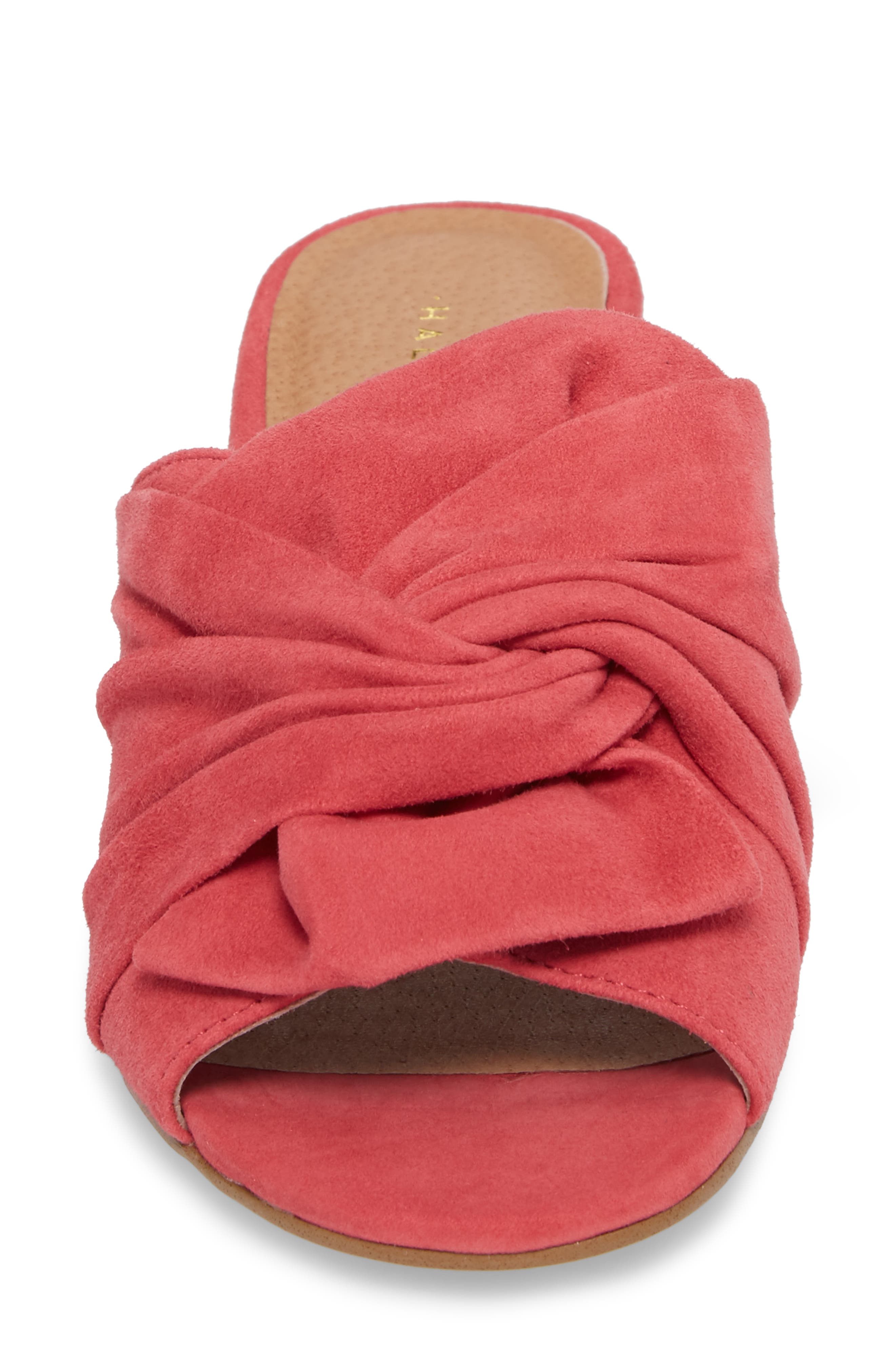 Farrah Sandal, Alternate, color, BUBBLEGUM PINK SUEDE
