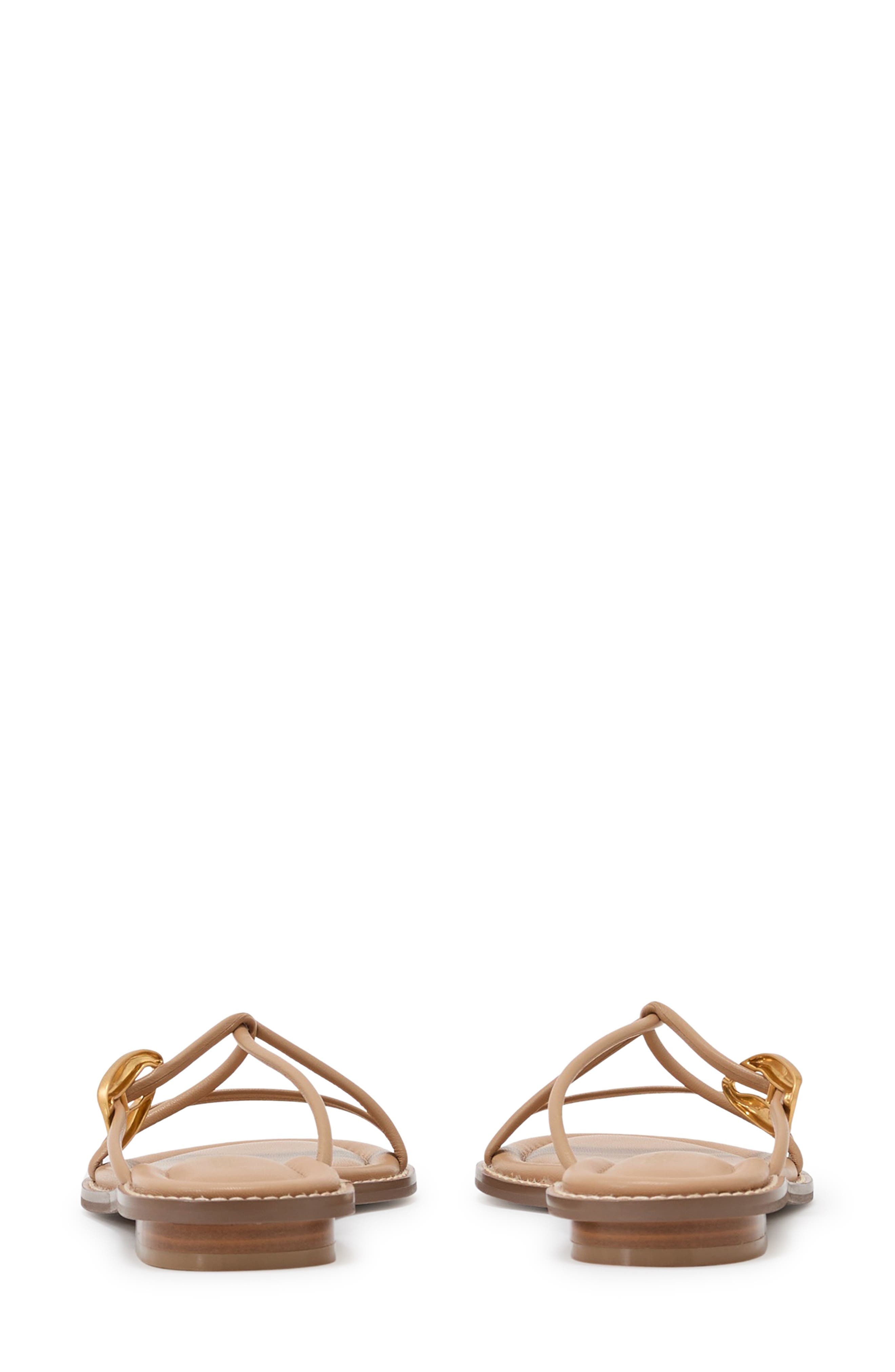Reiss Raina Slide Sandal, Alternate, color, Rainanude
