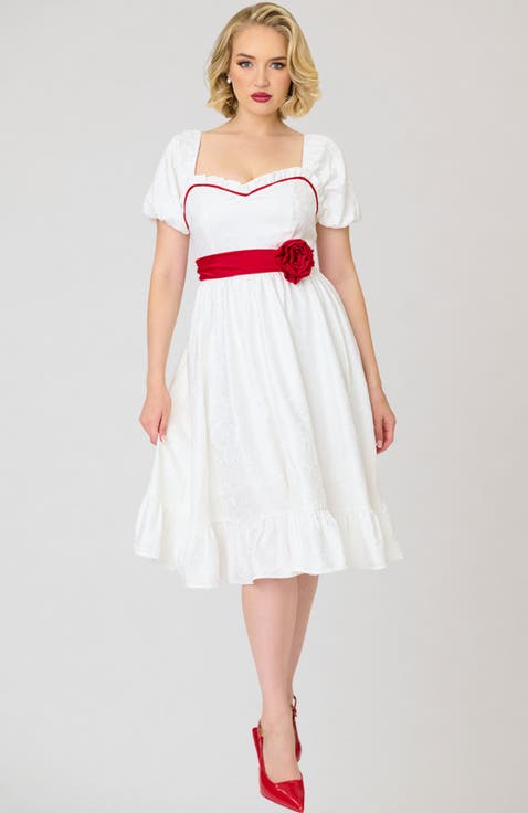Ruffle Swing Dress