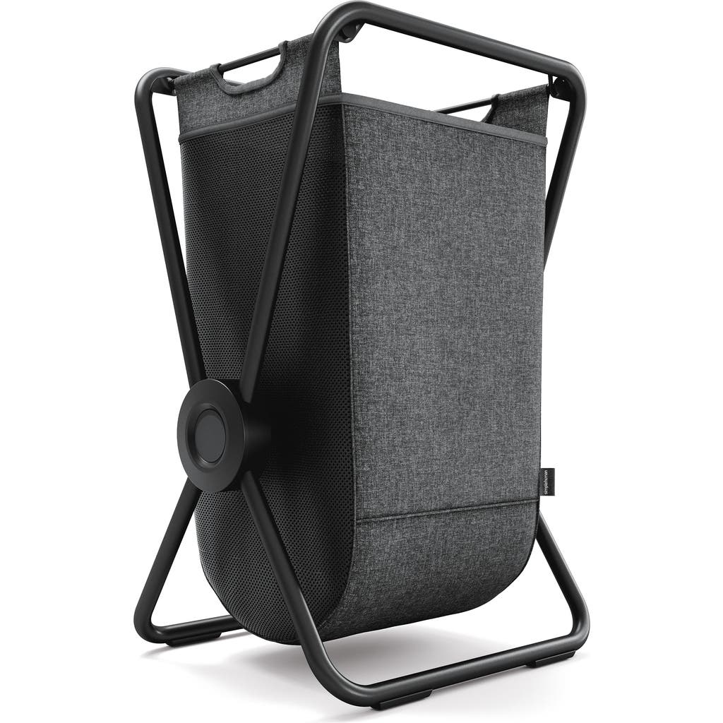 Simplehuman Single X-frame Laundry Hamper With Heavy-gauge Steel Frame In Matte Black