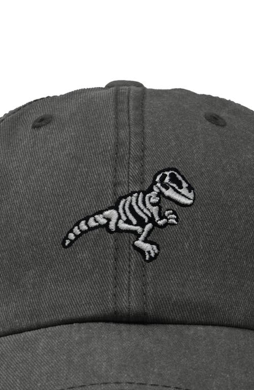 Dalix Fossil Embroidered Outdoor Hat In Washed Gray