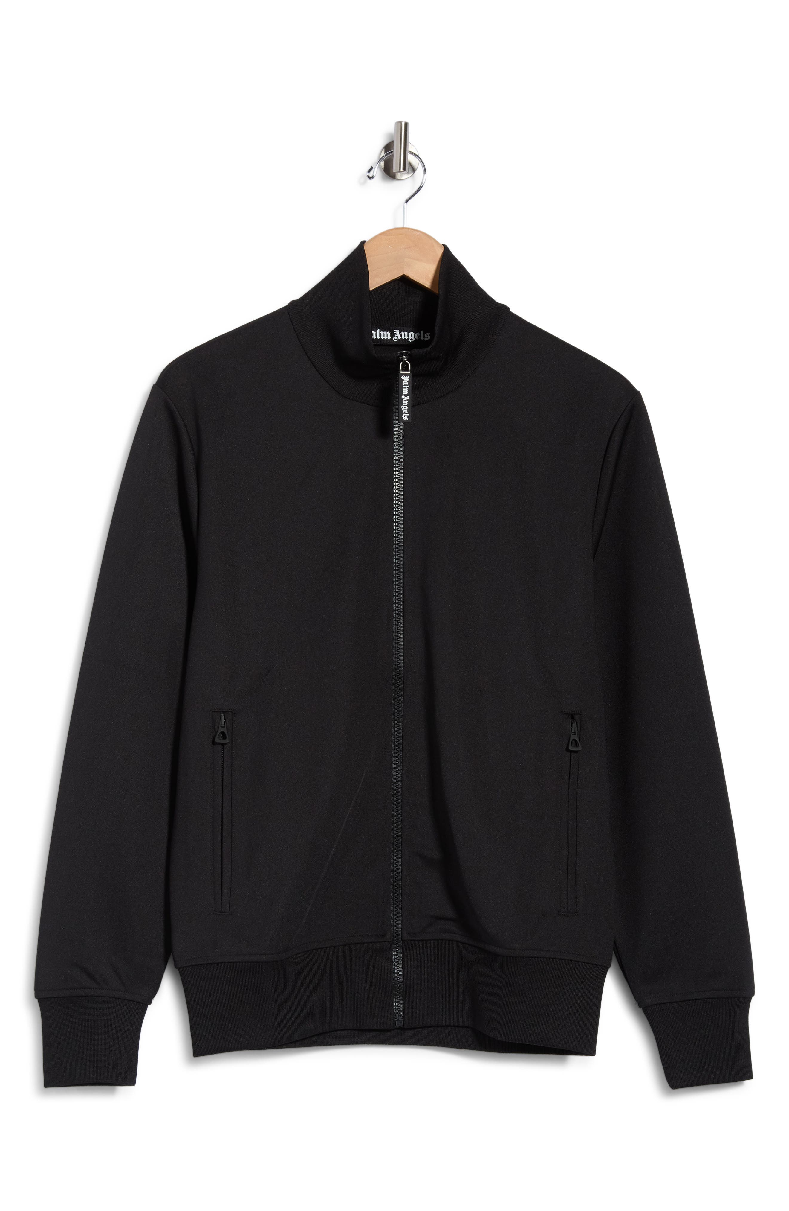 Back Curved Logo Track Jacket