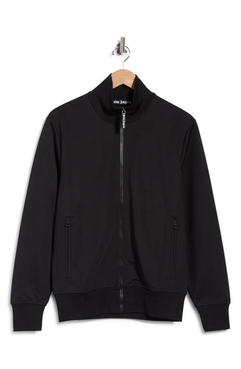 Back Curved Logo Track Jacket
