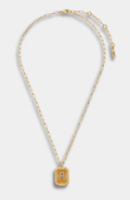 Stella & Dot Heirloom Initial Pendant Necklace