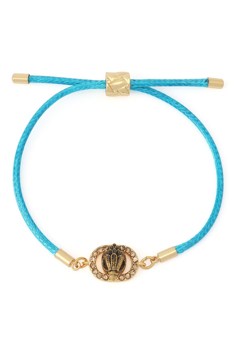 Chelsea Eagle Adjustable Cord Bracelet, Main, color, TURQUOISE