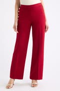 Anne Klein Sailor Wide Leg Pants