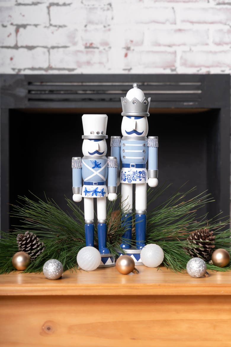 Chinoiserie Nutcracker Figurine, Alternate, color, Blue