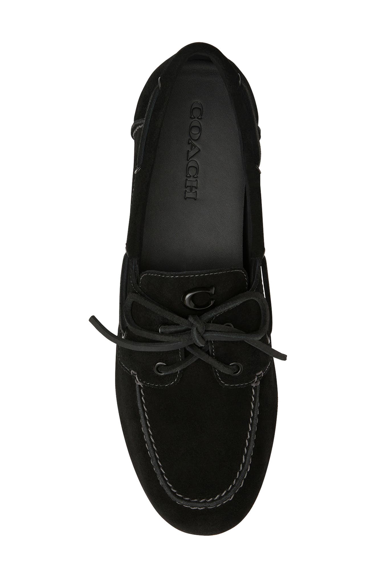 COACH Sculpted C Boat Shoe, Alternate, color, 