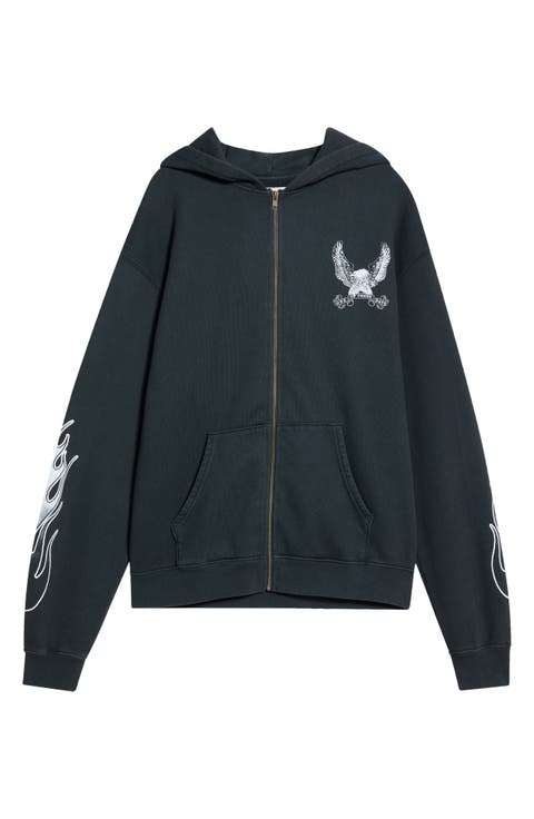 An American Original Cotton Fleece Zip Hoodie