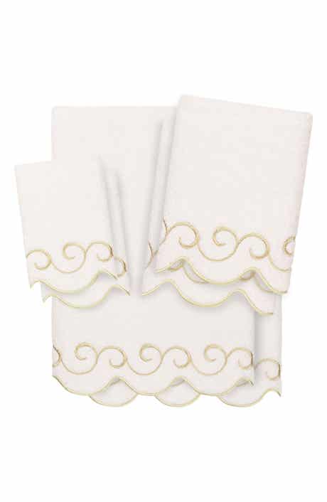 Simplicity Scallop 6-Piece Turkish Cotton Towel Set