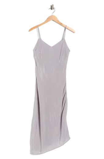 AG Asymmetric Midi Slipdress