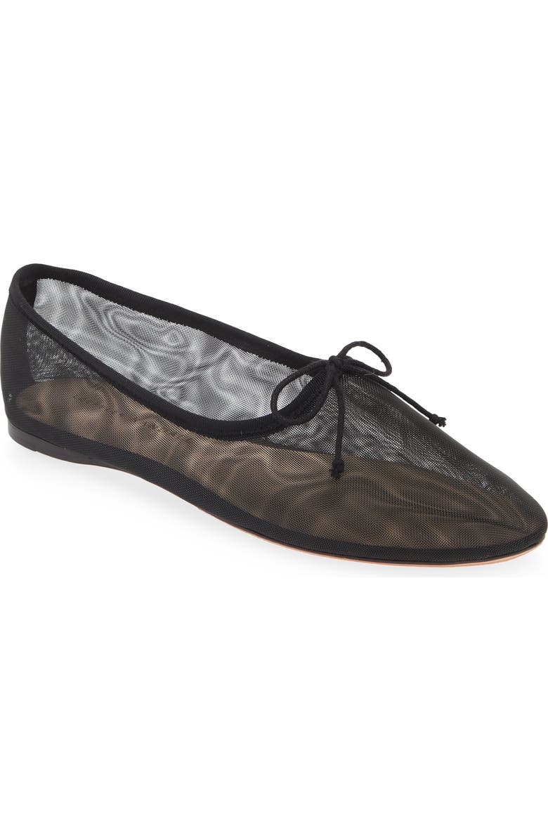 Loeffler Randall Landon Soft Ballet Flat, Main, color, Black