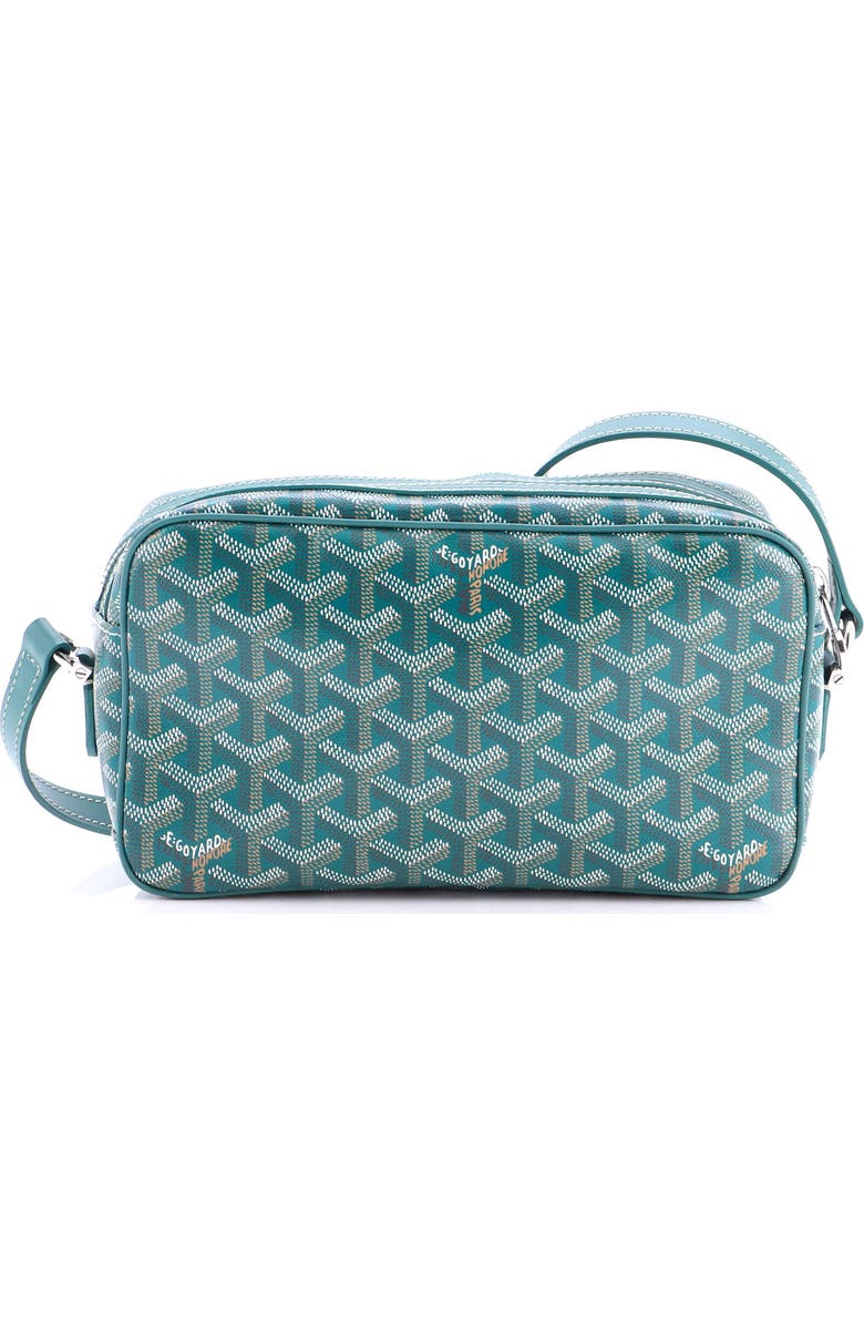 Pre-Owned Goyard Cap Vert Bag Coated Canvas, Alternate, color, Green