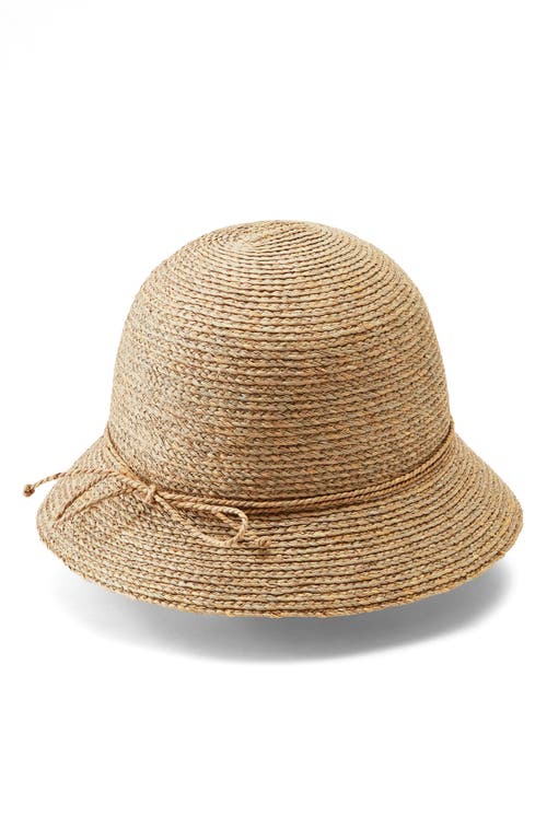 Helen Kaminski Valence 9 Straw Cloche In Natural