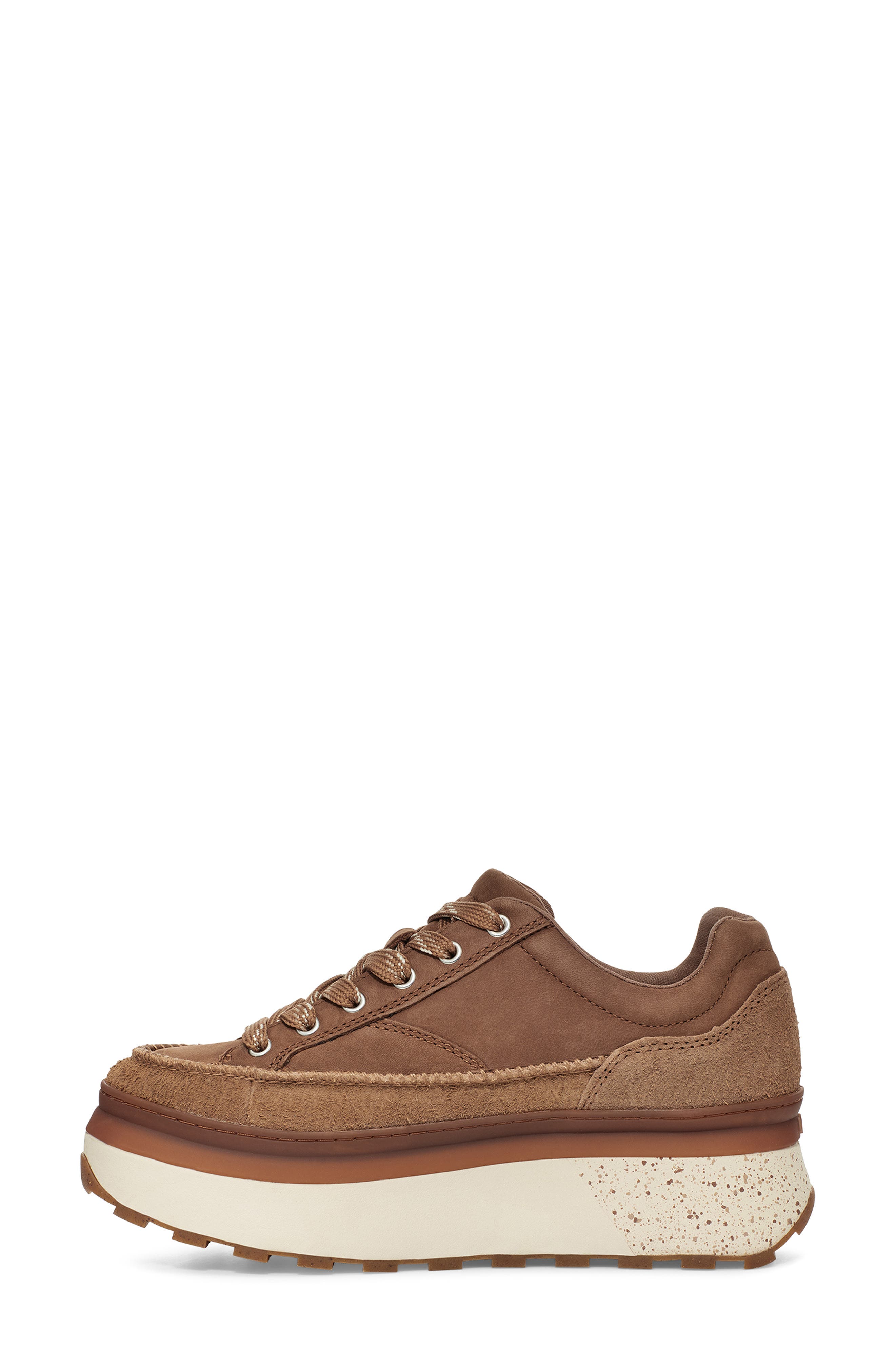Marin Platform Sneaker, Alternate, color, CHESTNUT LEATHER