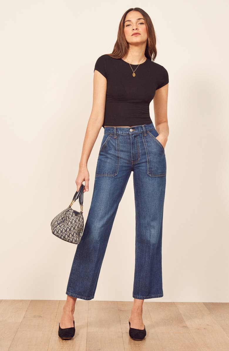 Reformation Babe Tee, Alternate, color, 