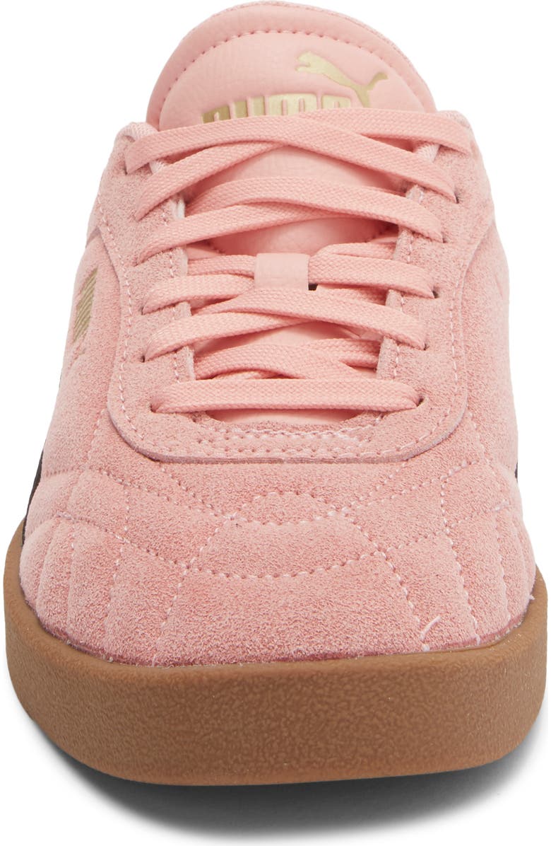 PUMA Club II Indoor Sneaker, Alternate, color, Rosy Outlook/ Puma Navy