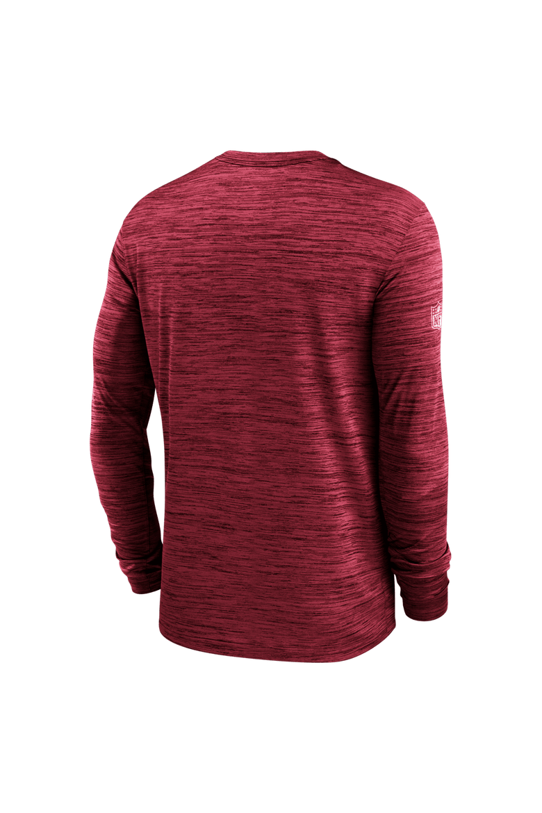 Men's Nike Cardinal Arizona Cardinals Sideline Velocity Performance Long Sleeve T-Shirt, Alternate, color, Cardinal