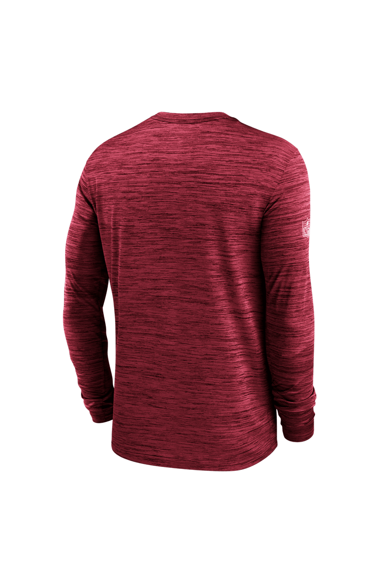 Nike Men's Nike Cardinal Arizona Cardinals Sideline Velocity Performance Long Sleeve T-Shirt, Alternate, color, Cardinal