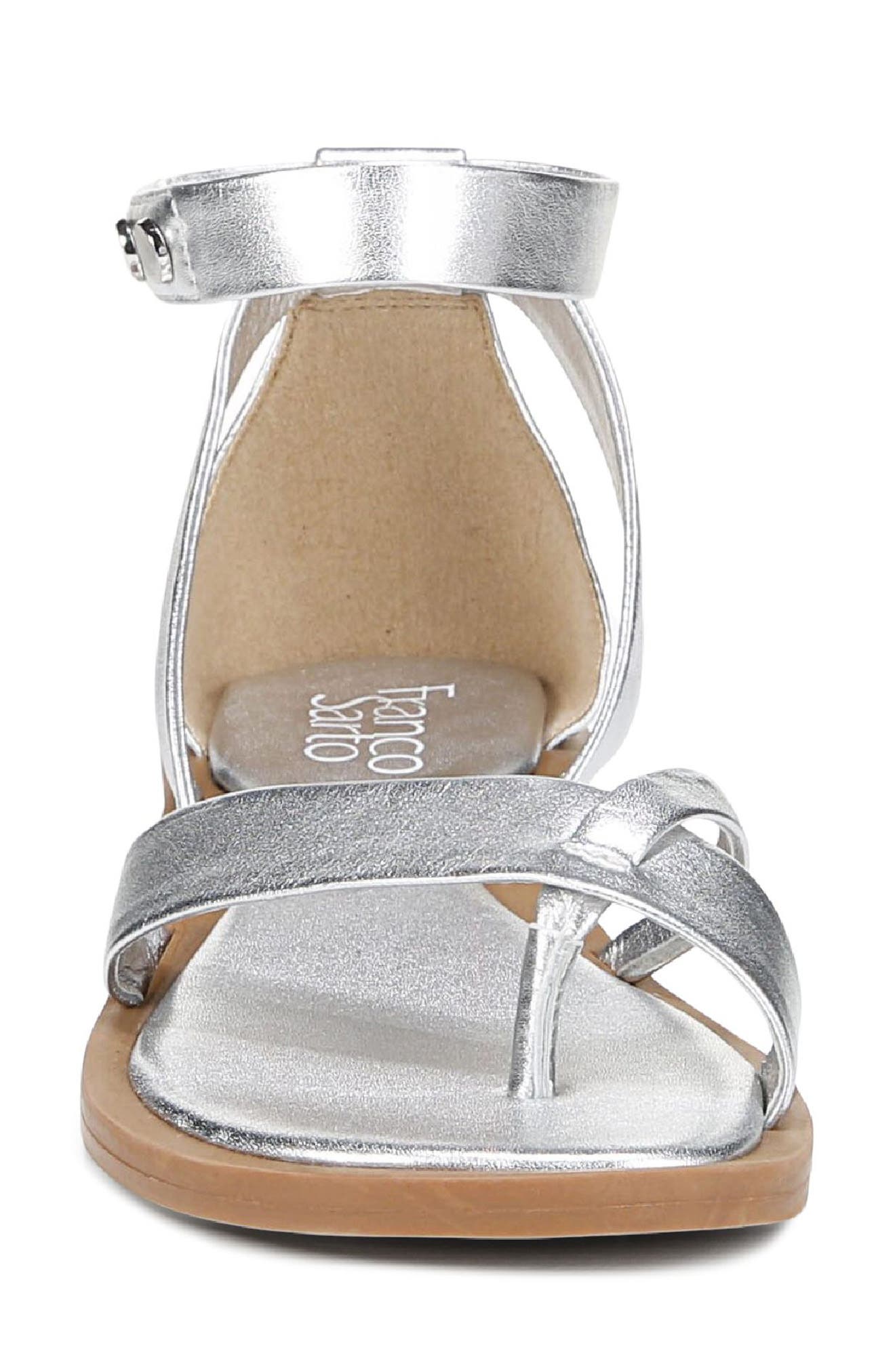 Parker Sandal, Alternate, color, SILVER
