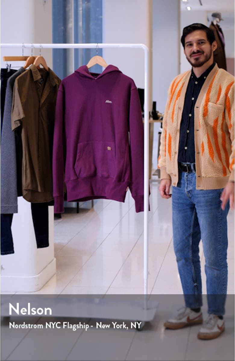 Unisex Abc. 123. Logo Cotton Blend Pullover Hoodie, sales video thumbnail