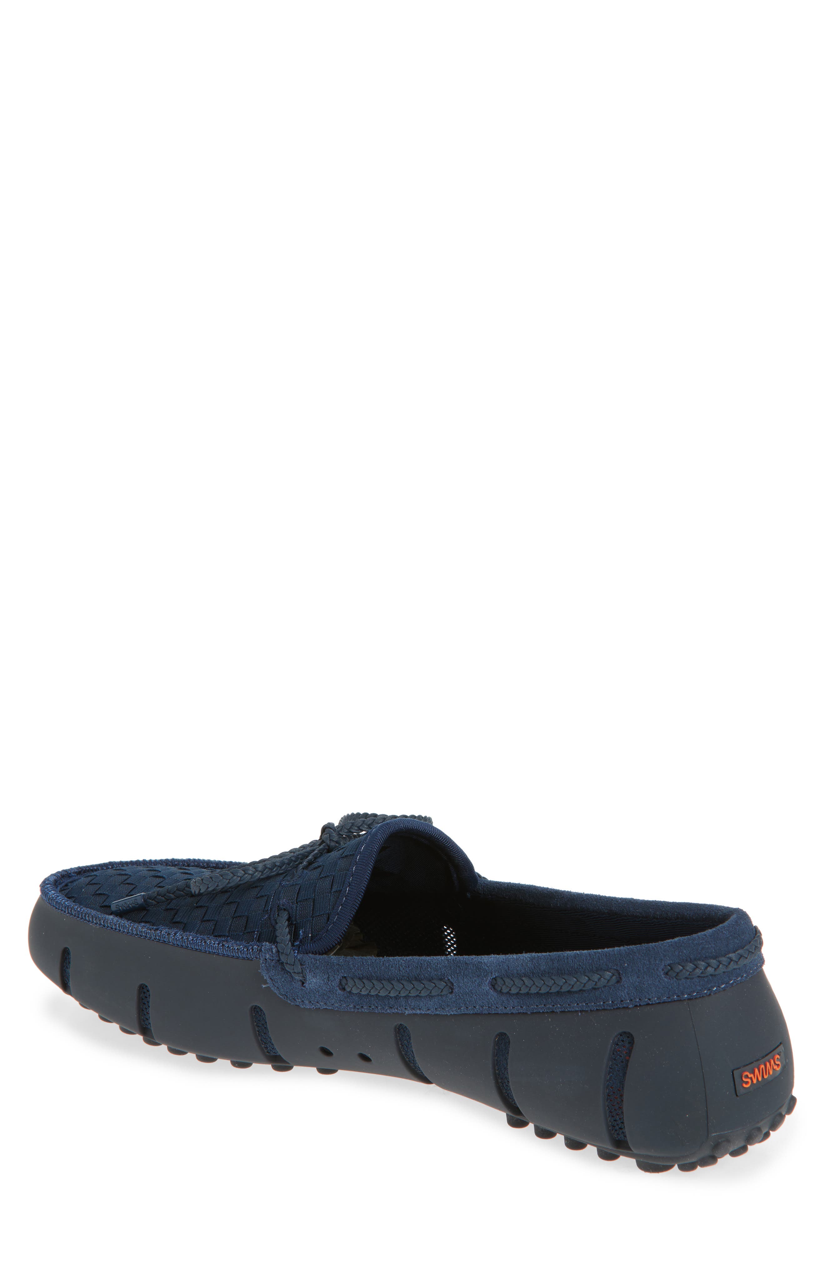 Woven Driving Loafer, Alternate, color, NAVY