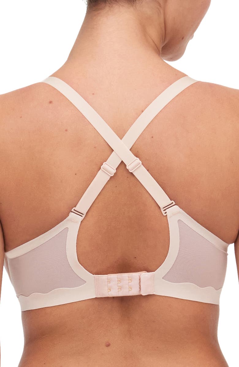 Chantelle Lingerie Pure Light Underwire Convertible Spacer Bra, Alternate, color, Nude Blush-1N