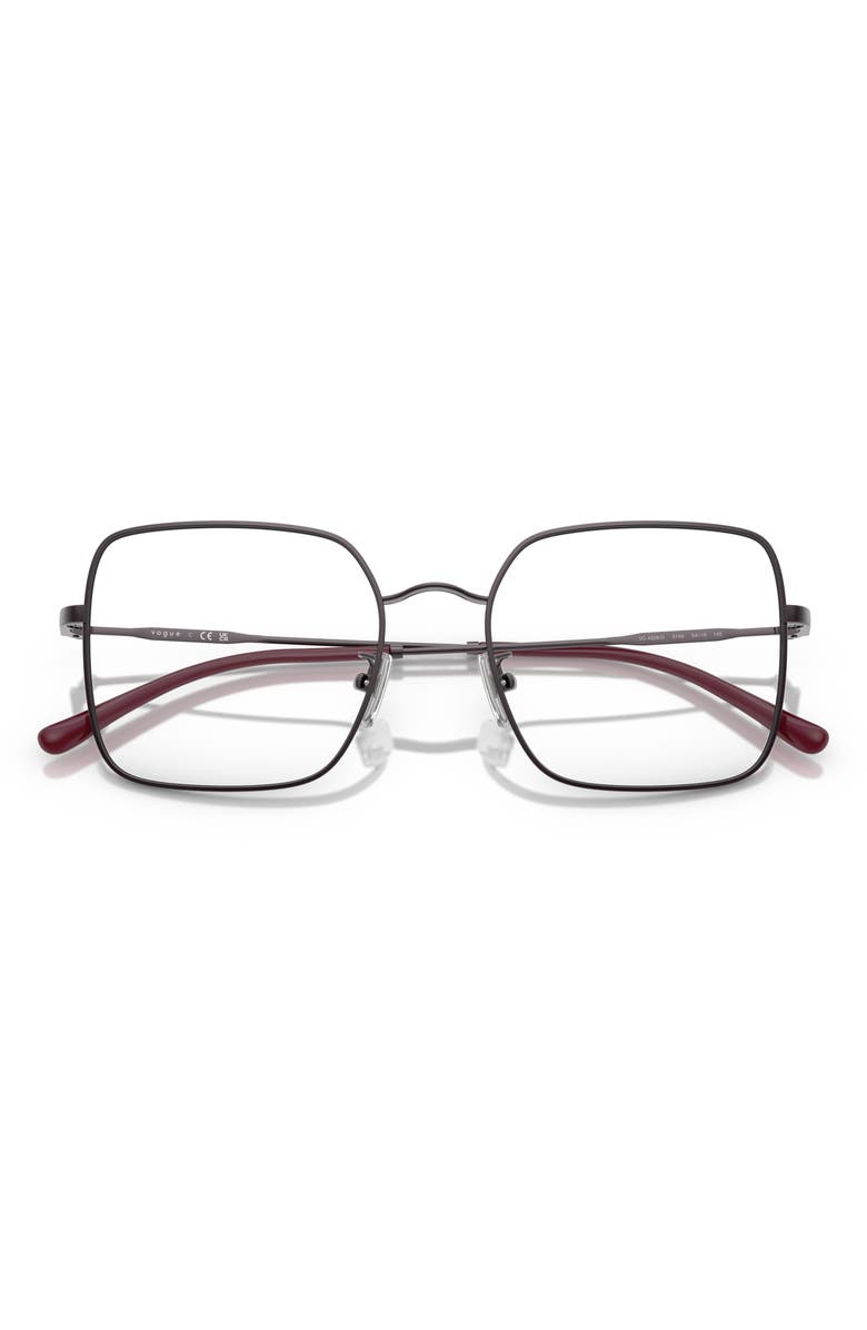 VOGUE 54mm Square Optical Glasses, Alternate, color, Violet