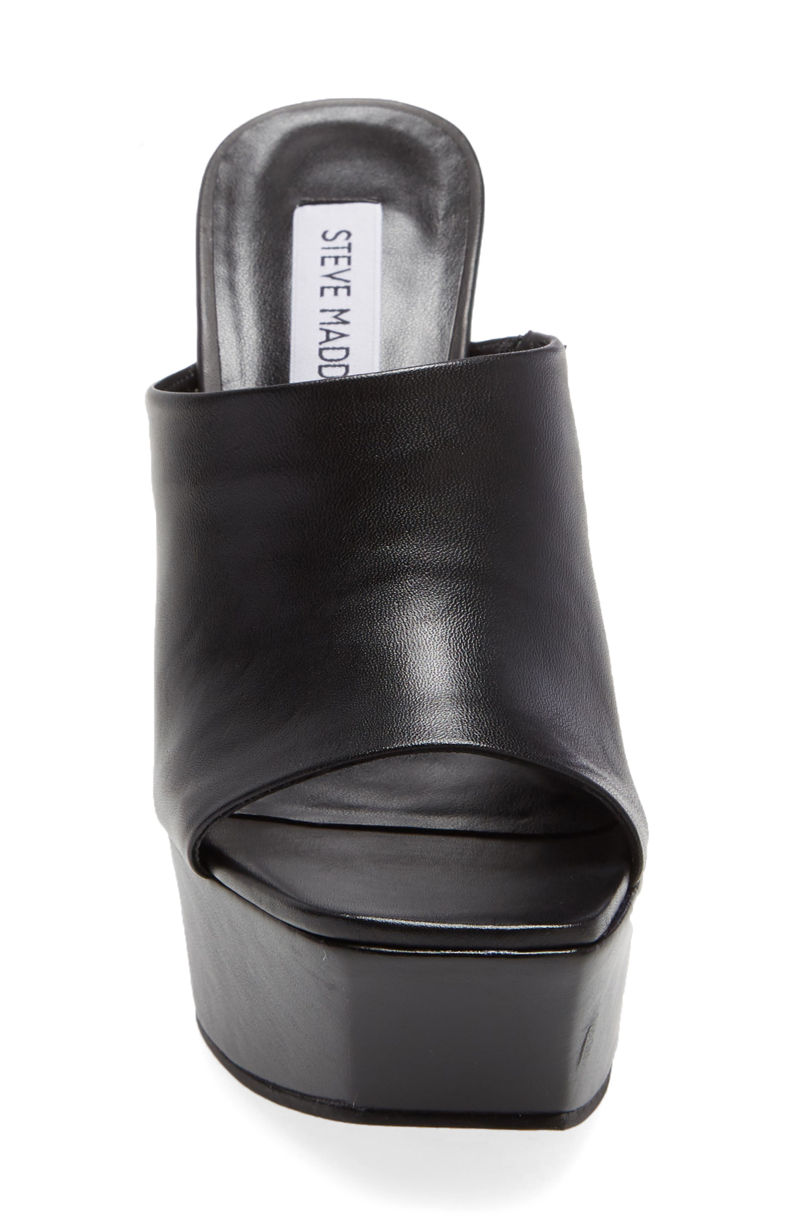 Steve Madden Barona Wedge Platform Slide Sandal, Alternate, color, 