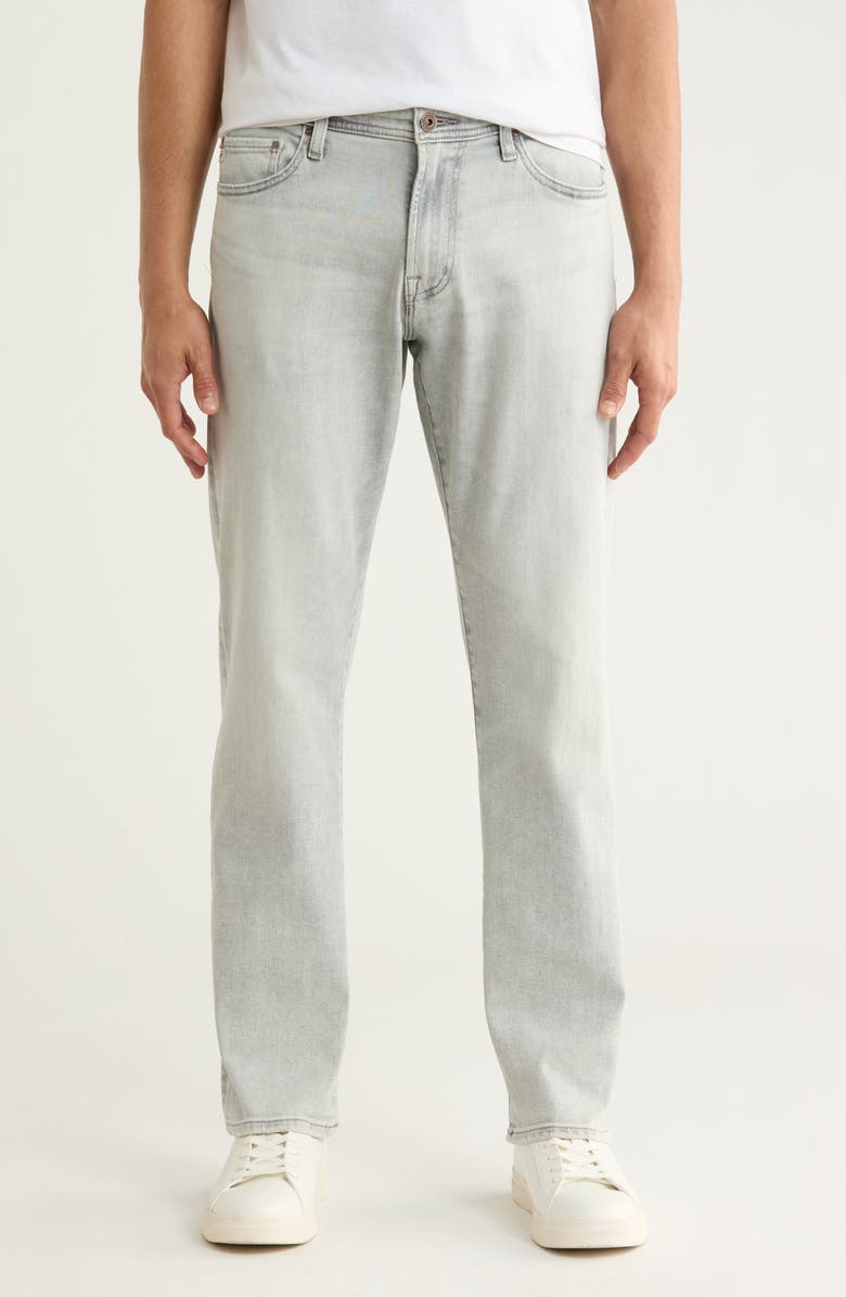 AG Graduate Tailored Straight Leg Jeans, Main, color, Overcast Moonwash