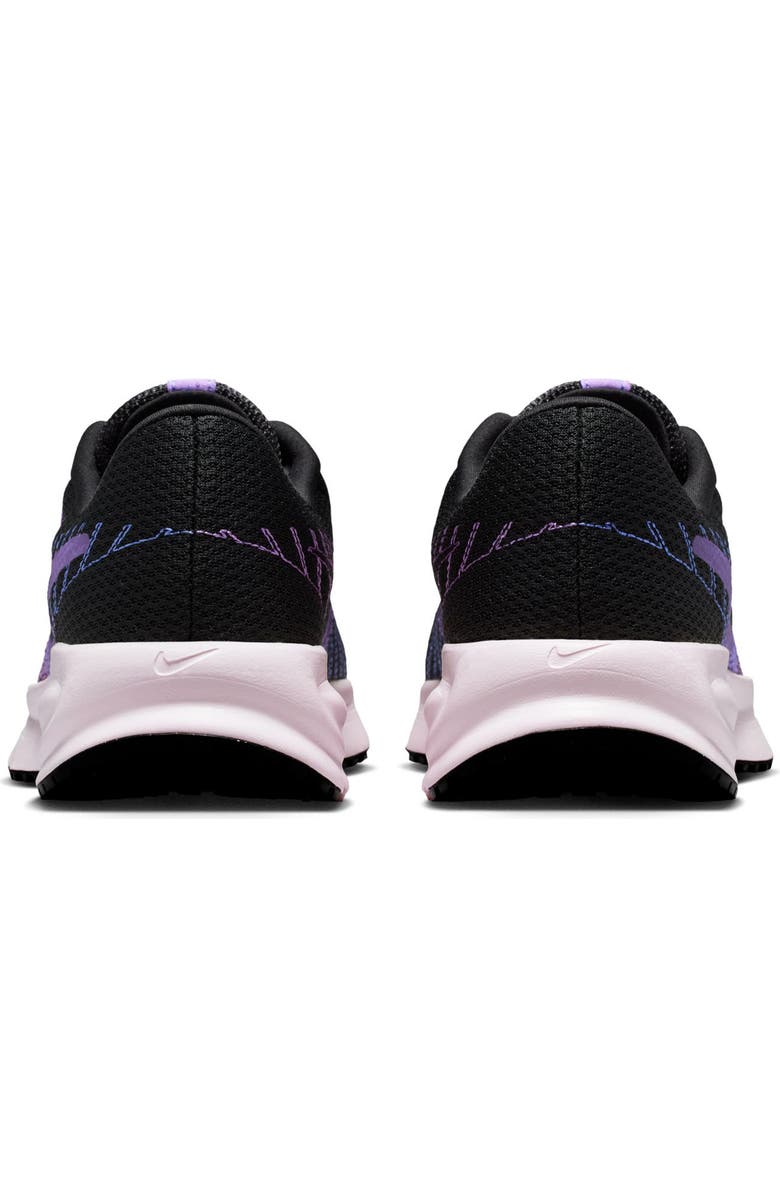 Nike Run Defy Running Shoe, Alternate, color, Black/ Black/ Violet/ Sapphire