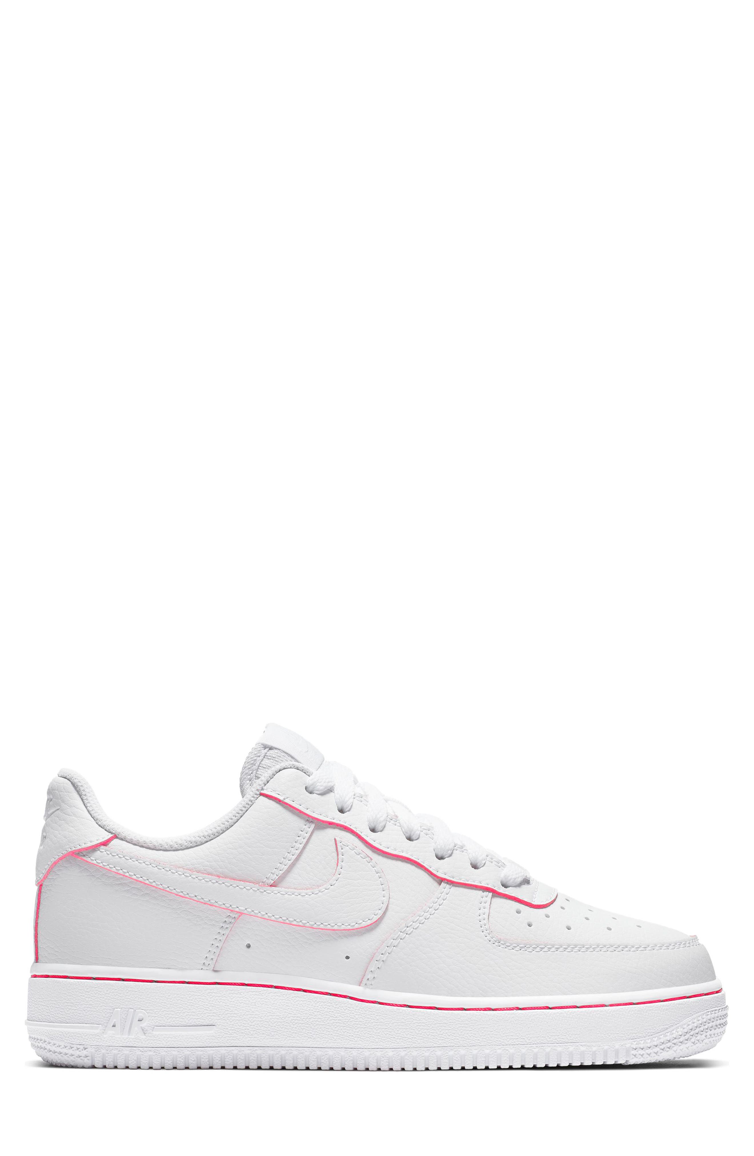 Air Force 1 LO Sneaker, Alternate, color, WHITE/ WHITE
