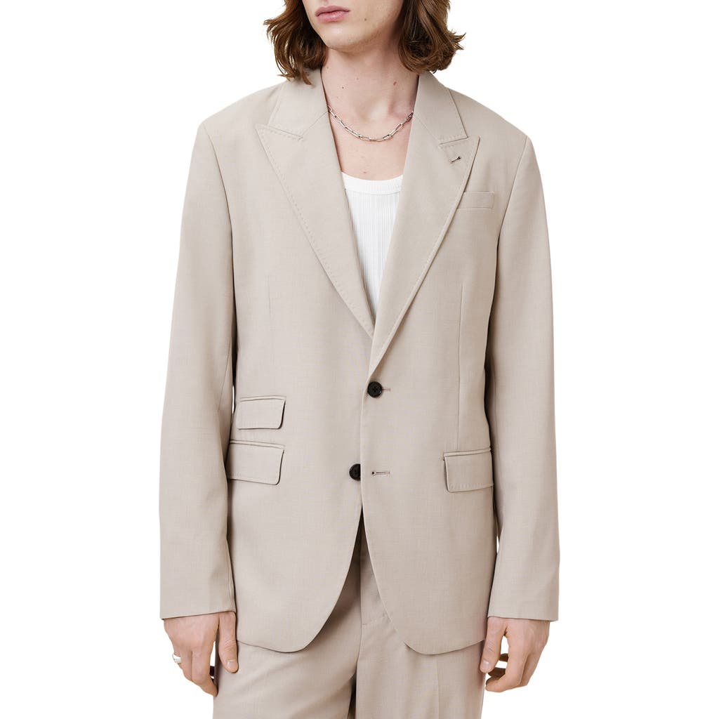 Allsaints Gallow Blazer In Hammock Taupe
