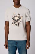 PS Paul Smith Skull Floral Graphic T-Shirt