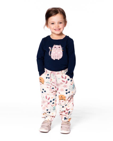 Organic Cotton T-Shirt with Cat (Baby)