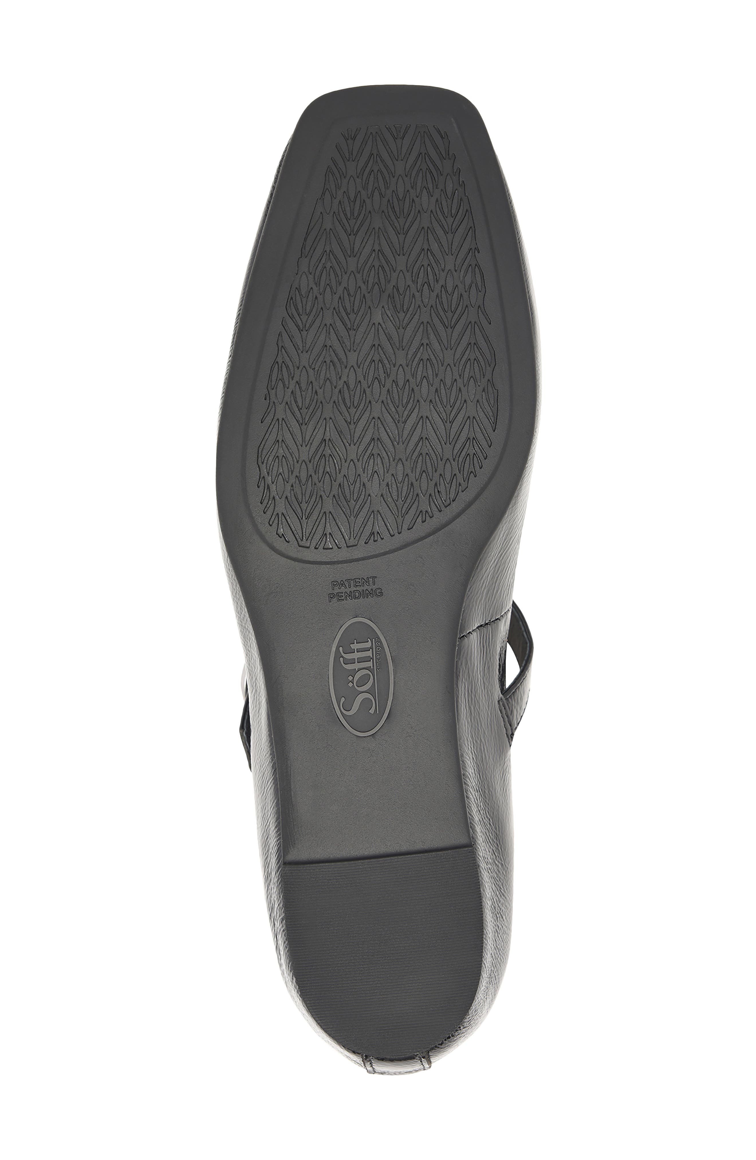 Palma Square Toe Mary Jane Flat, Alternate, color, BLACK PATENT