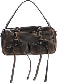 Acne Studios Micro Multipocket Leather Crossbody Bag