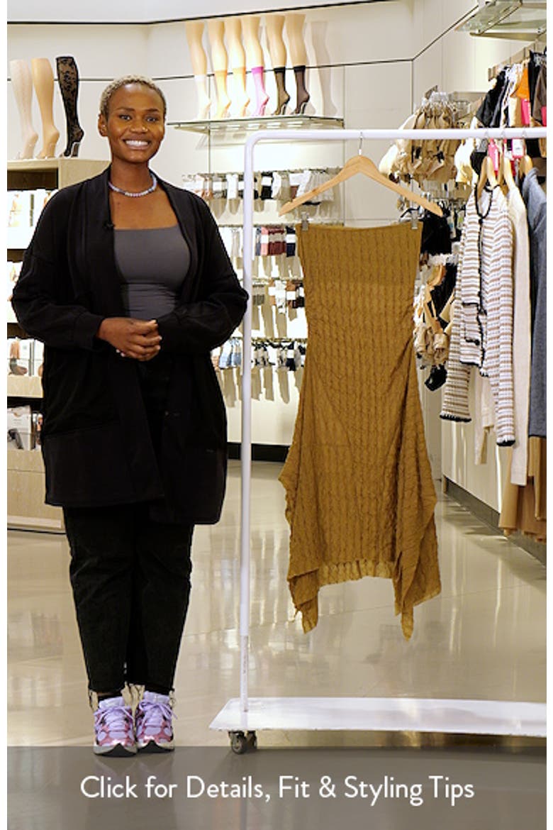 Hanky Hem Midi Bandeau Dress video