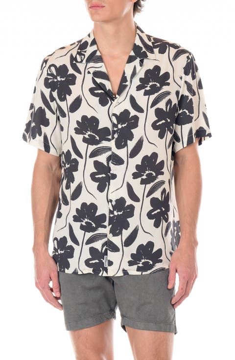 Rio Floral Rayon Camp Shirt