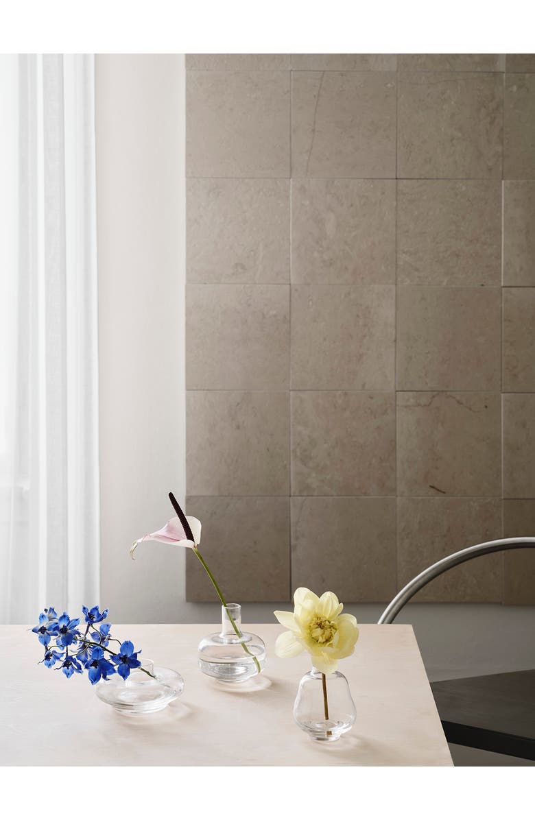 Kosta Boda Kappa Set of 3 Mini Vases, Alternate, color, Clear